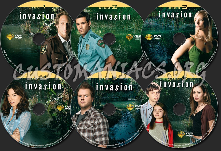 Invasion dvd label