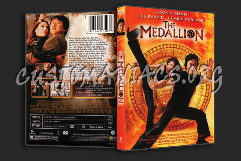 The Medallion dvd cover
