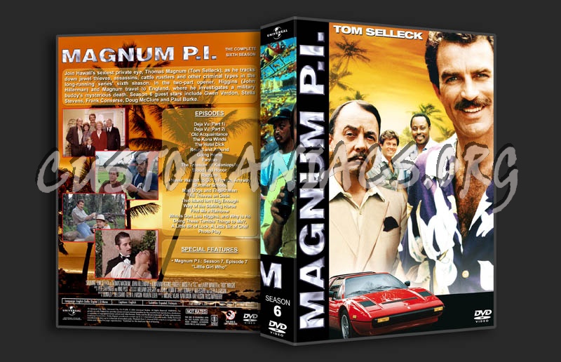 Magnum P.I. - Seasons 1-8 dvd cover