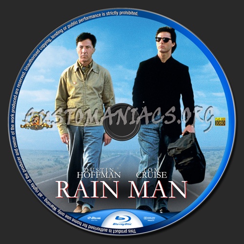 Rain Man blu-ray label