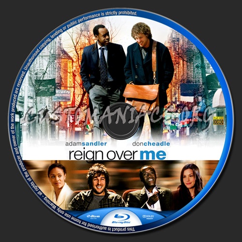 Reign Over Me blu-ray label