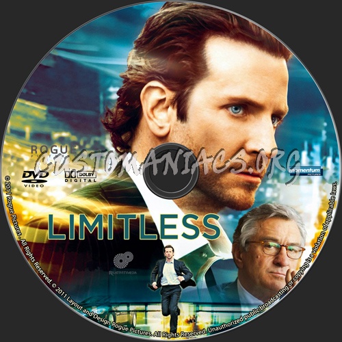 Limitless dvd label