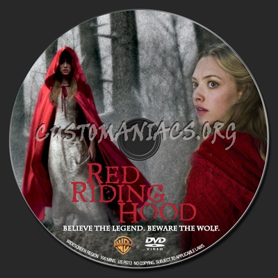 Red Riding Hood dvd label