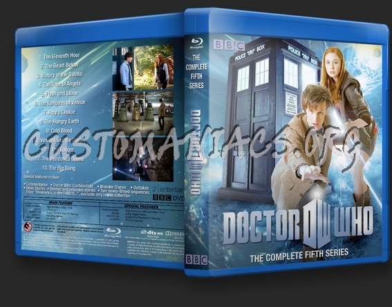 Doctor Who Season 5 blu-ray cover