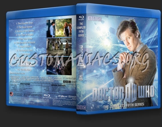 Doctor Who Season 5 blu-ray cover