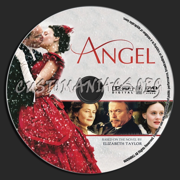 Angel dvd label