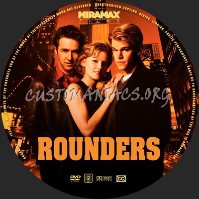 Rounders dvd label