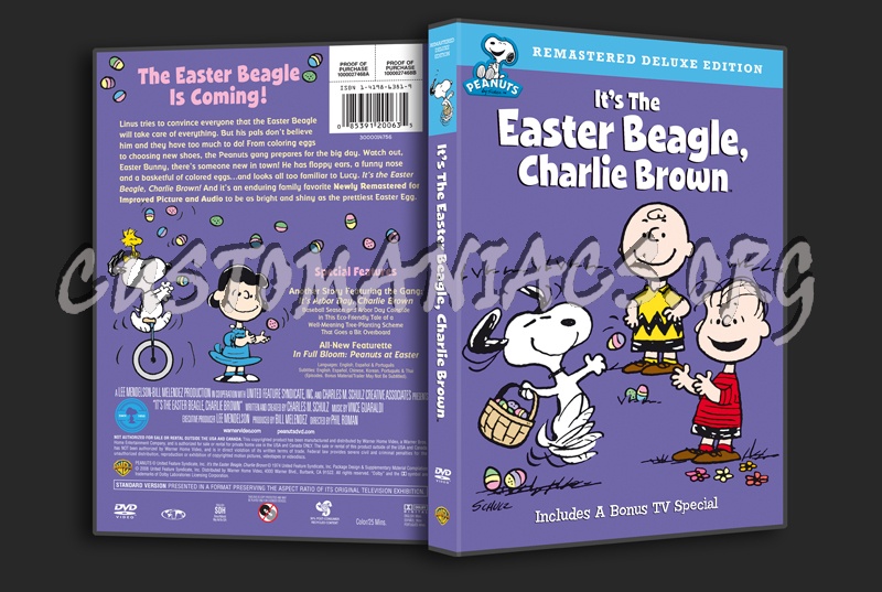 It's the Easter Beagle, Charlie Brown dvd cover