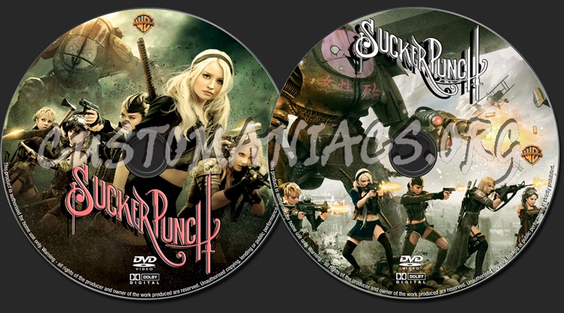 Sucker Punch dvd label