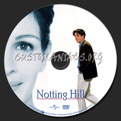 Notting Hill dvd label