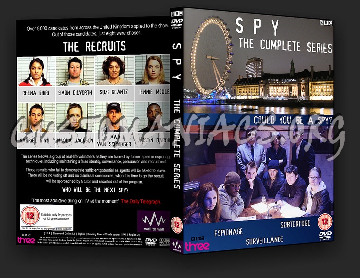 Spy The Complete Series dvd cover