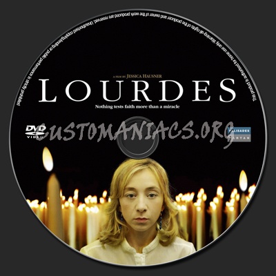 Lourdes (2009) dvd label