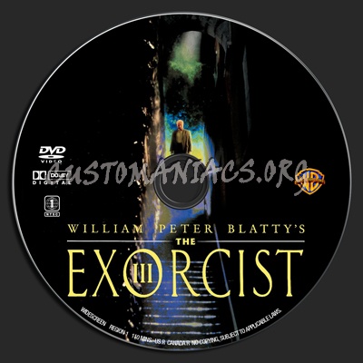 Exorcist III dvd label