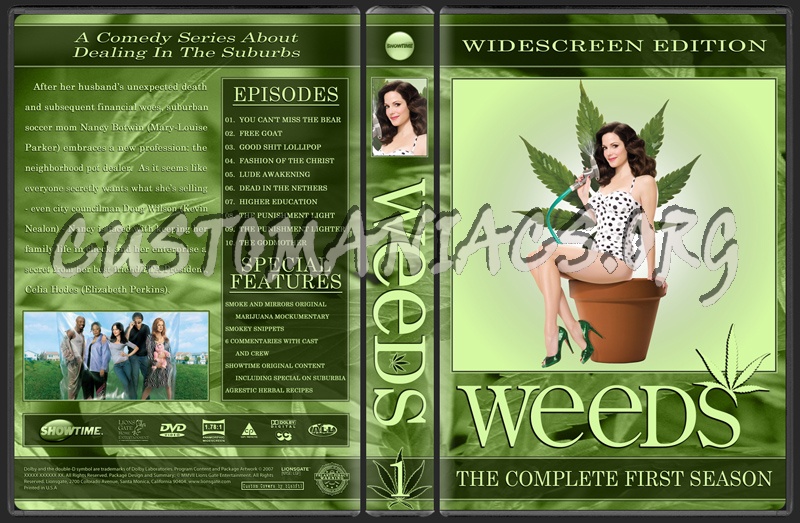 Weeds dvd cover