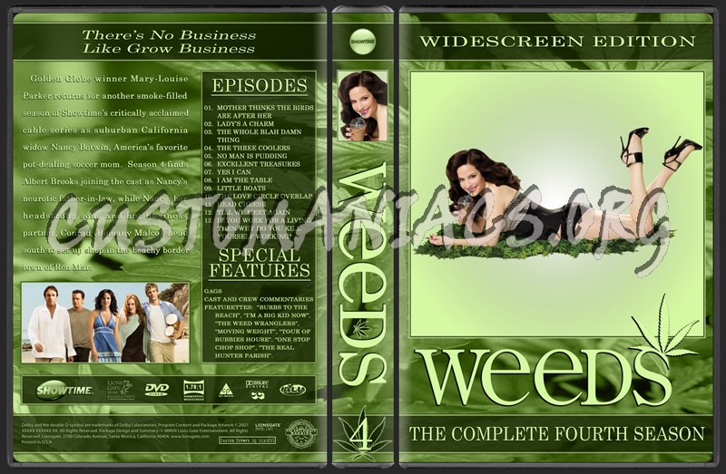 Weeds dvd cover