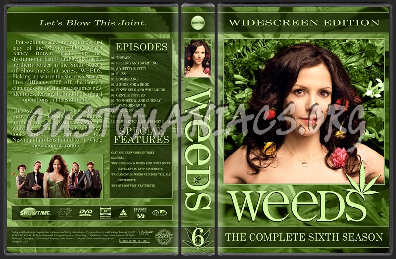 Weeds dvd cover