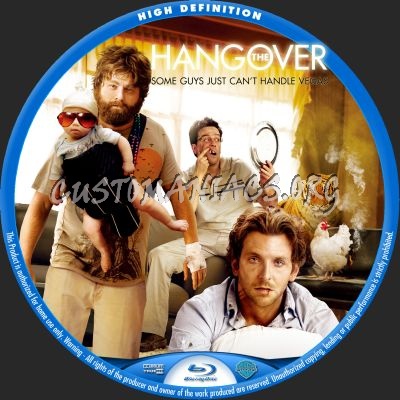 The Hangover blu-ray label