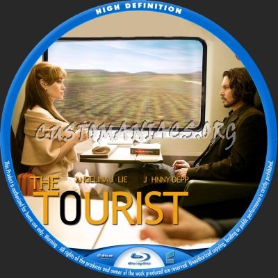 The Tourist blu-ray label