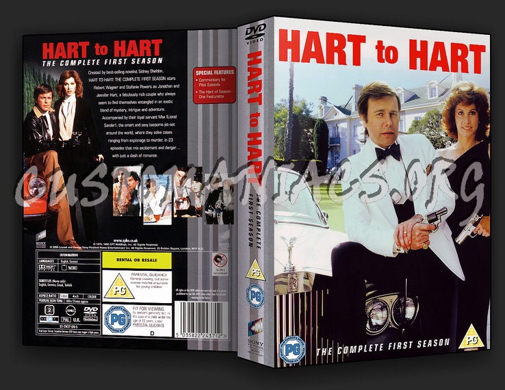 Hart to Hart Season 1 dvd cover