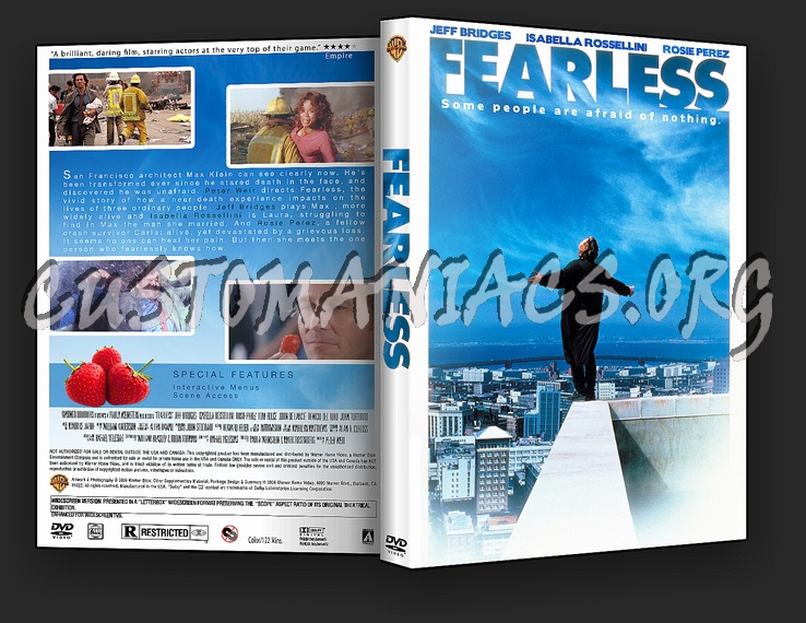 Fearless (1993) dvd cover