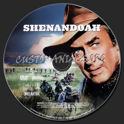 Shenandoah dvd label