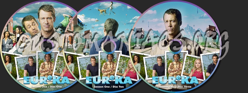 Eureka season one dvd label