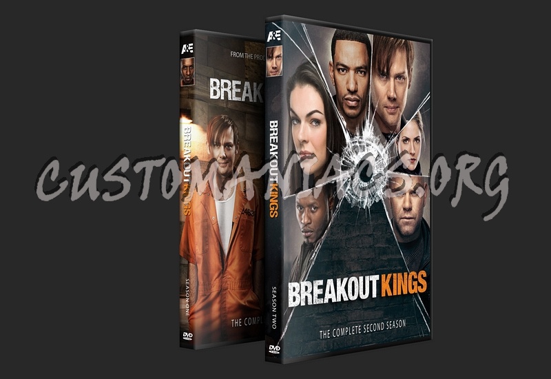 Breakout Kings Seasons 1 and 2 dvd cover