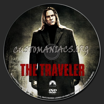 The Traveler dvd label