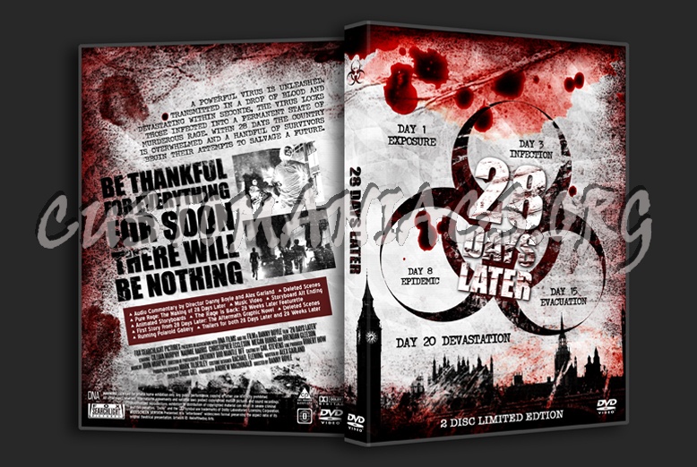 28 Days Later (2 Disc Version) dvd cover