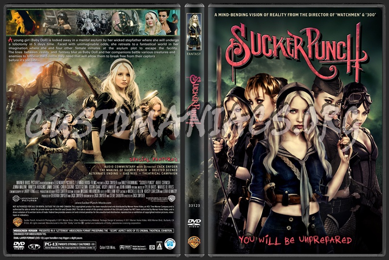 Sucker Punch dvd cover