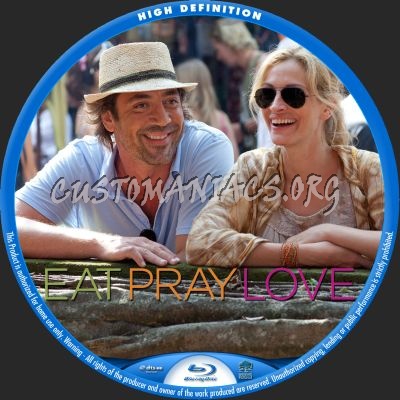 Eat Pray Love blu-ray label