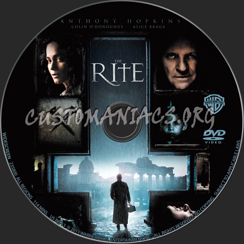 The Rite dvd label