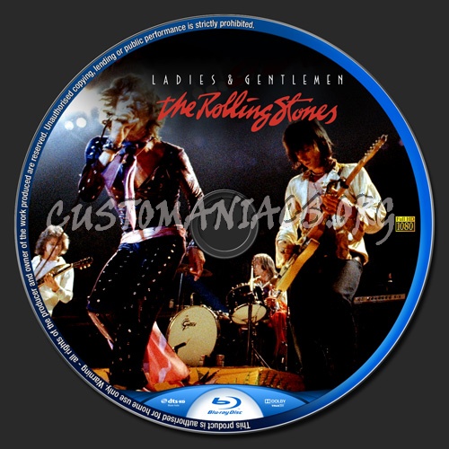 Ladies and Gentlemen: The Rolling Stones blu-ray label