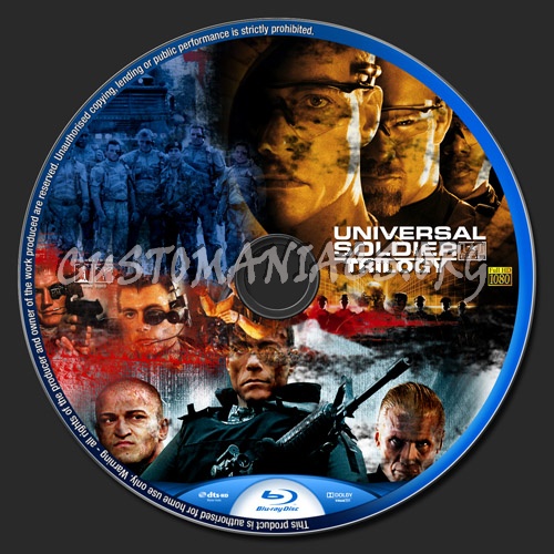 Universal Soldier Trilogy blu-ray label