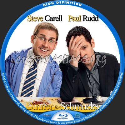 Dinner For Schmucks blu-ray label