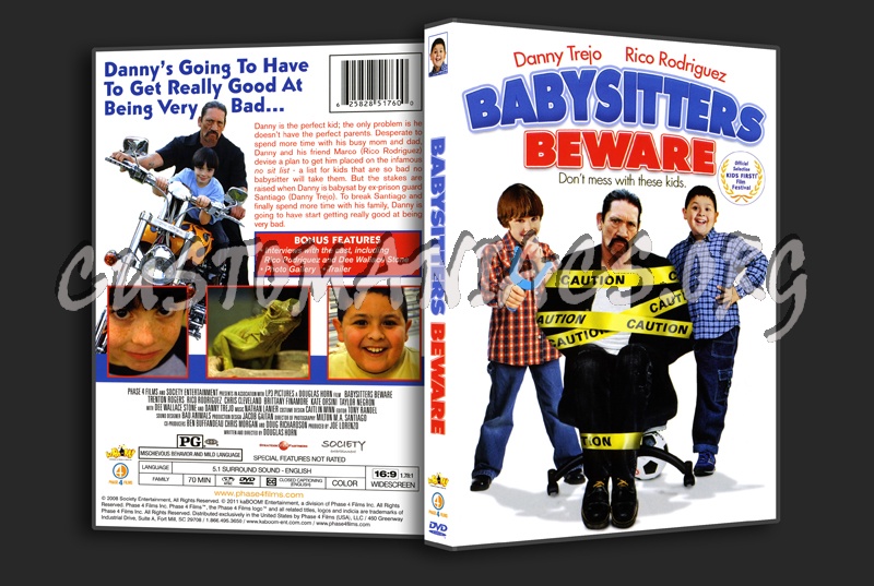 Babysitters Beware dvd cover