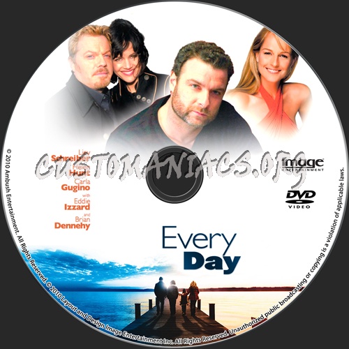 Every Day dvd label