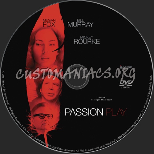 Passion Play dvd label