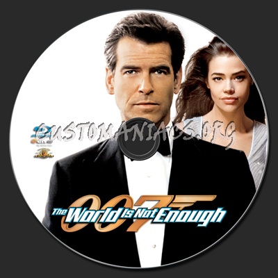 The World Is Not Enough blu-ray label
