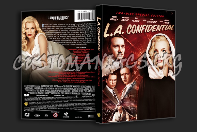 L.A. Confidential dvd cover