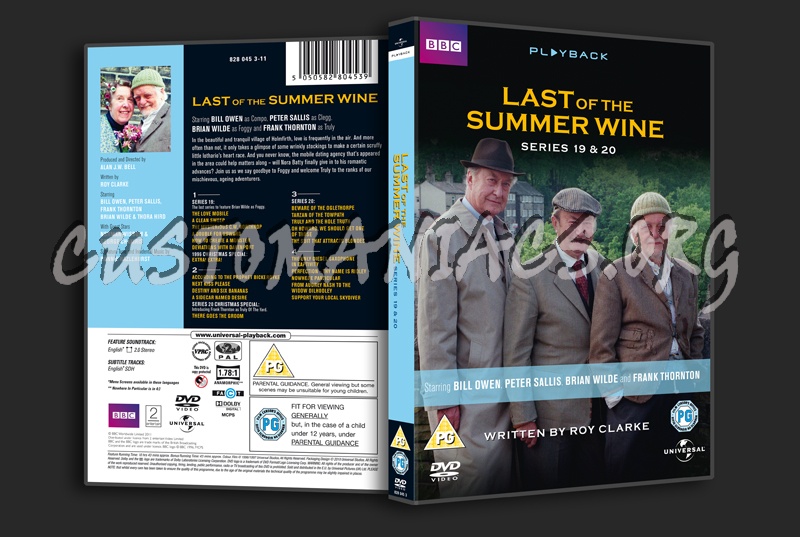 Last of the Summer Wine Series 19 & 20 dvd cover