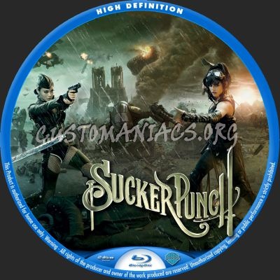 Sucker Punch blu-ray label