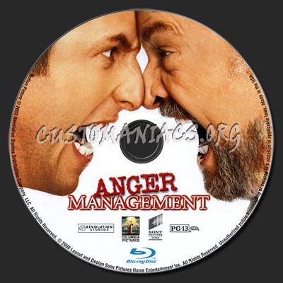 Anger Management blu-ray label