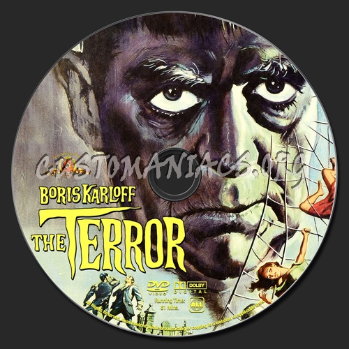 The Terror dvd label