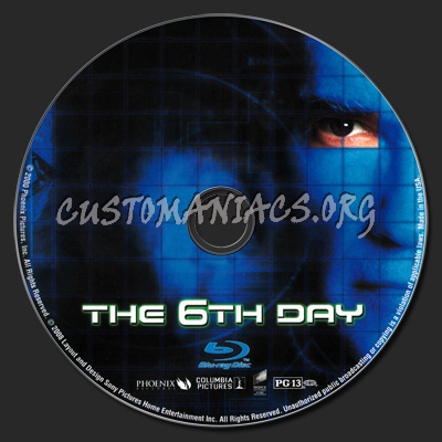The 6th Day blu-ray label