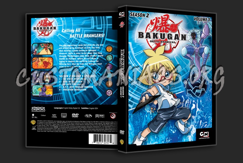 Bakugan - Season 2 Volume 1 dvd cover