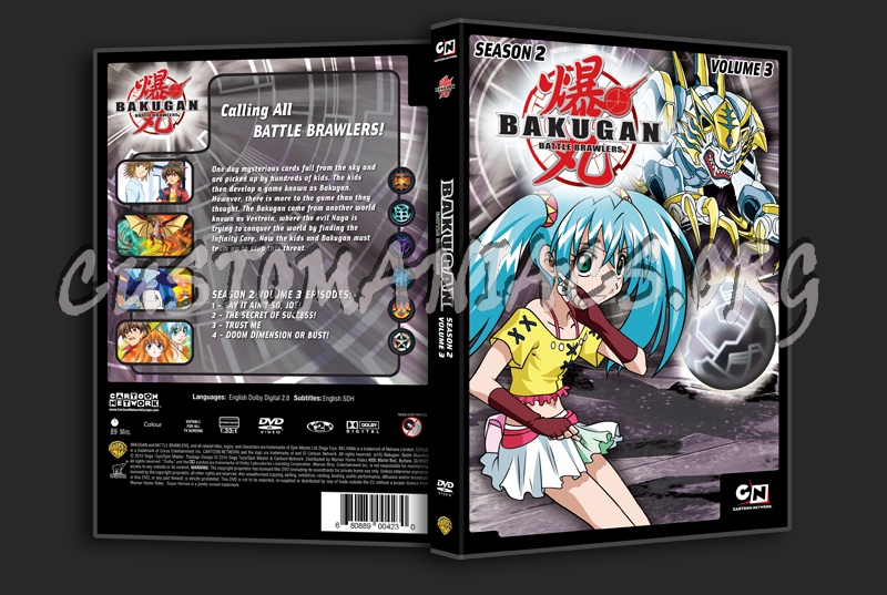 Bakugan - Season 2 Volume 3 dvd cover