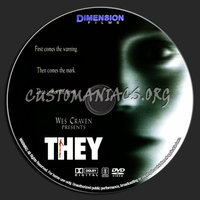 They dvd label