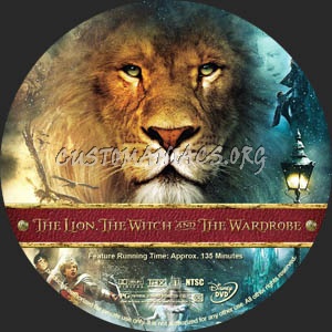 The Chronicles of Narnia: The Lion, the Witch and the Wardrobe dvd label