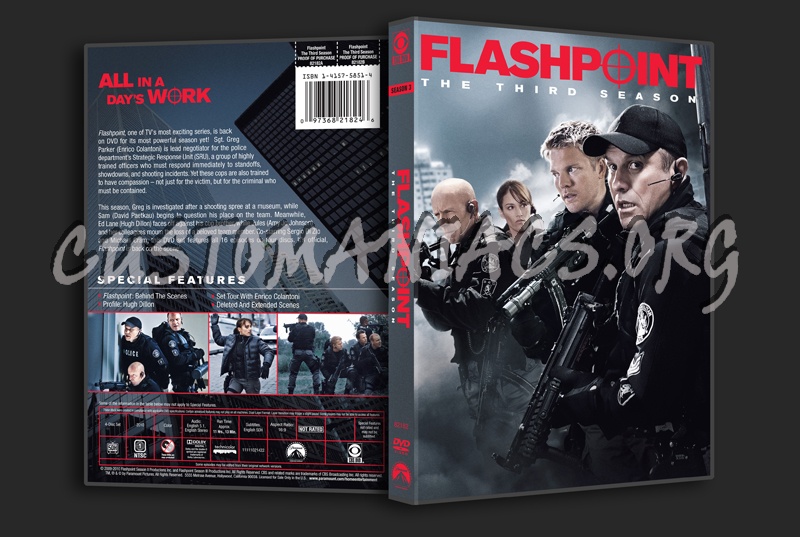 Flashpoint Season 3 dvd cover